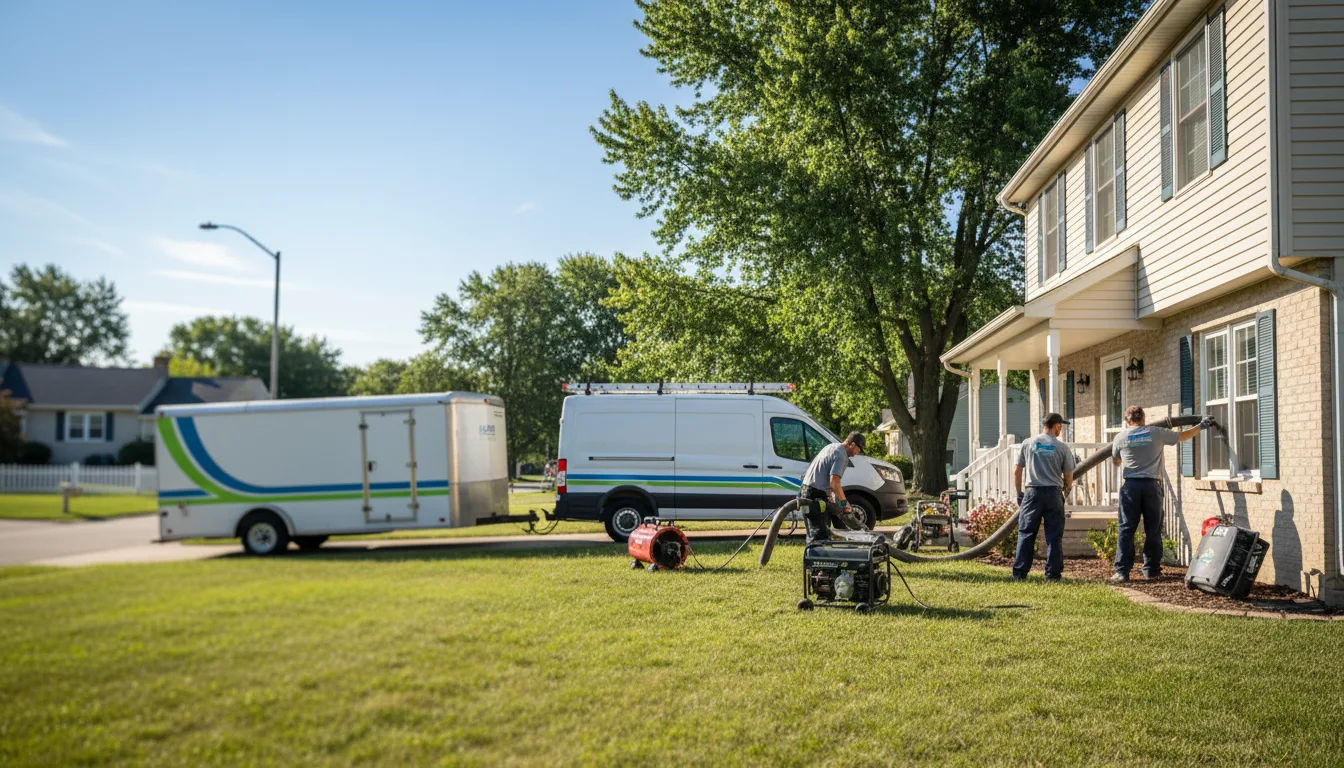 Flooded Basement Restoration And Cleanup With Repair in Buffalo, MT near me
